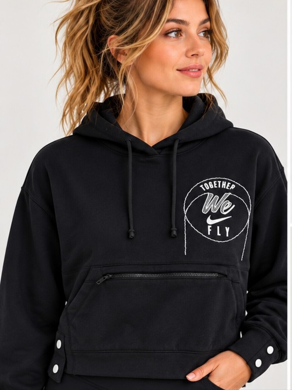 Nike Together We Fly Dri-fit Cropped Sweatshirt